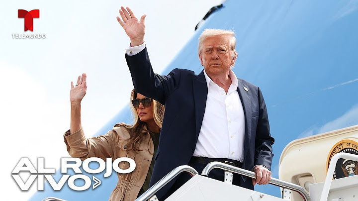 El Presidente y la primera dama camino a Kerrville, Texas para visitar las zonas inundadas