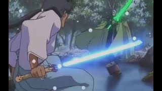 Tenchi Muyo - Kagato vs Tenchi's Grandfather! ️ (English Dub)