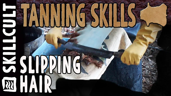 Home Tanning Skills:  Slipping Hair from Skins