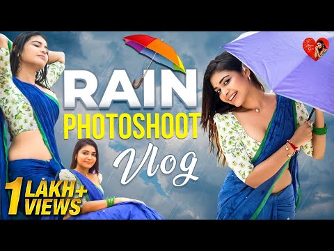 Rain Photoshoot Vlog | Actor Sathish | Sunny Leone | Dharsha Gupta