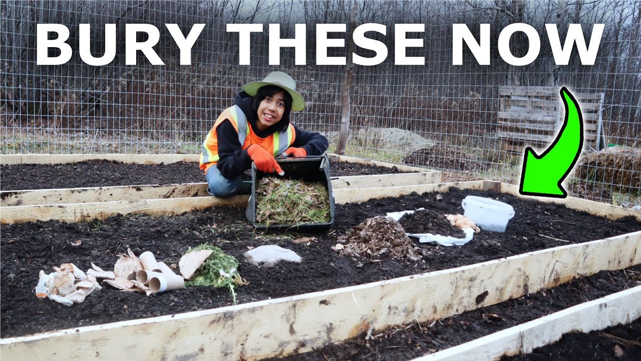 9 Things You MUST Bury In Your Garden - YouTube