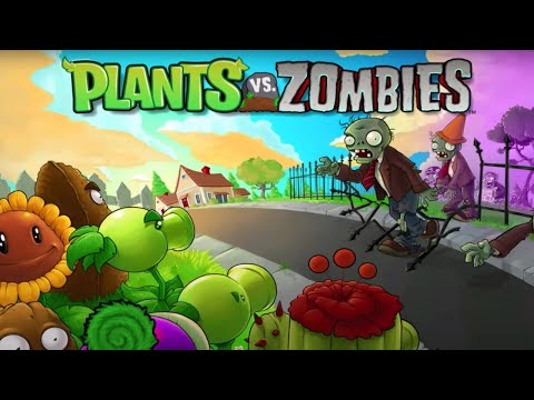 Plants Vs. Zombies [PC] [New Game Plus] Full Walkthrough Gameplay