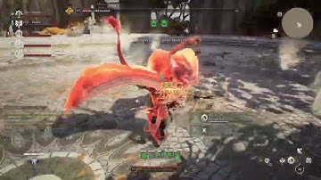 Solo Lair 40 Boss  (Harpy Queen) from 32 percent HP , Bless Unleashed_20220606220711