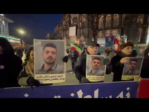 Cologne Rally Marks #StudentDay and Condemns Executions in Iran-  Dec 5, 2025 - Video 4