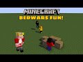 Bedwars noob gameplay with shautoo