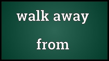 Walk away from Meaning