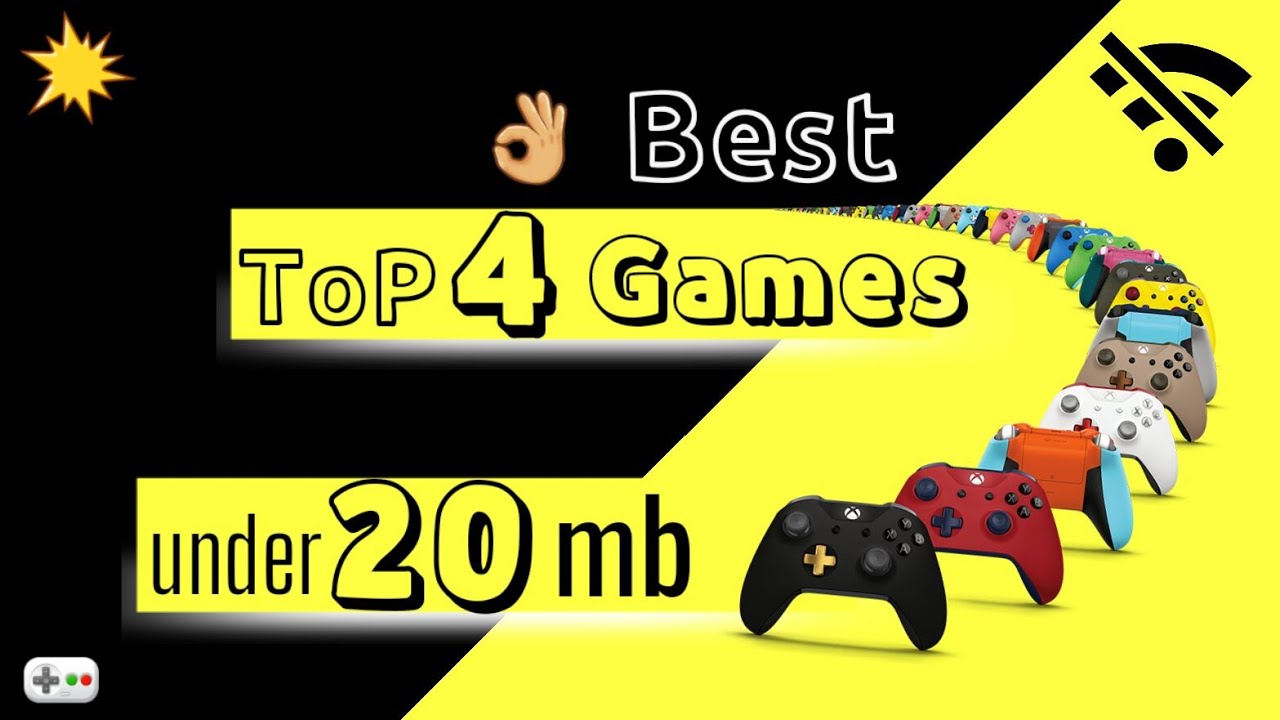 TOP 4 BEST Games Under 20 mb ⚡⚡ for all android Phone 2020 !! YouTube