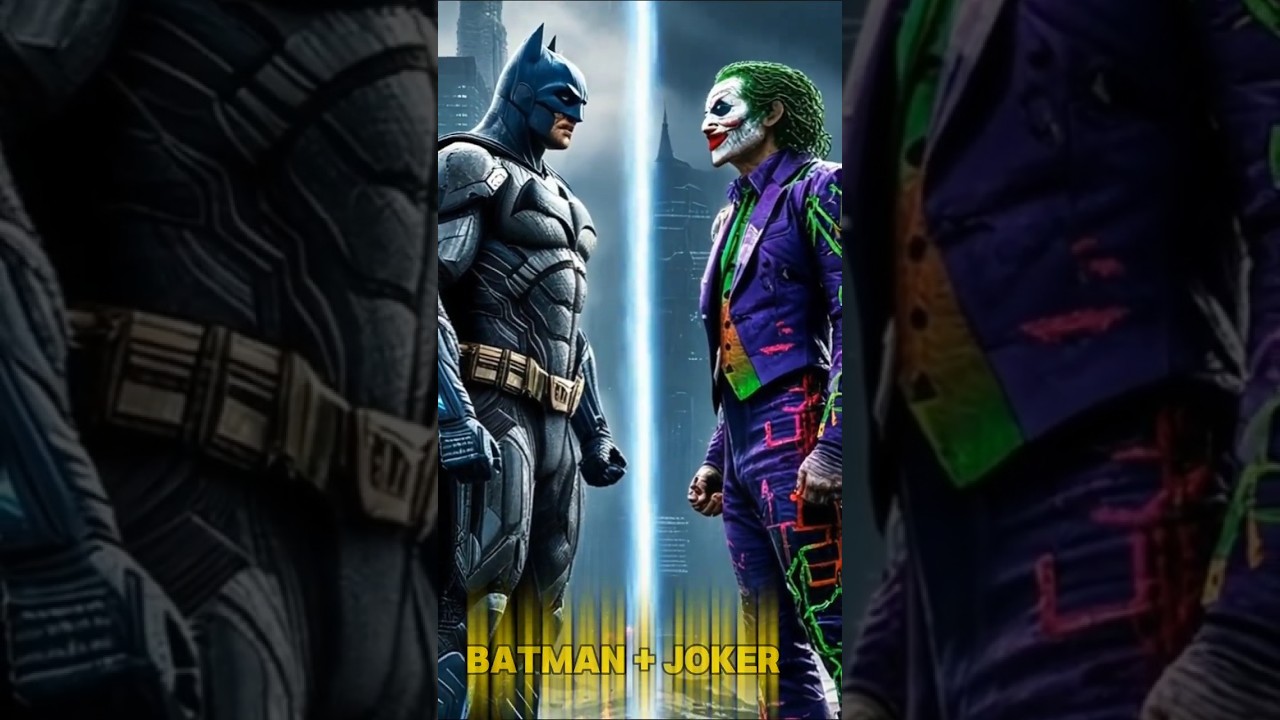 AI Generated Video - Tech Rajput | Joker and Batman Fusion 