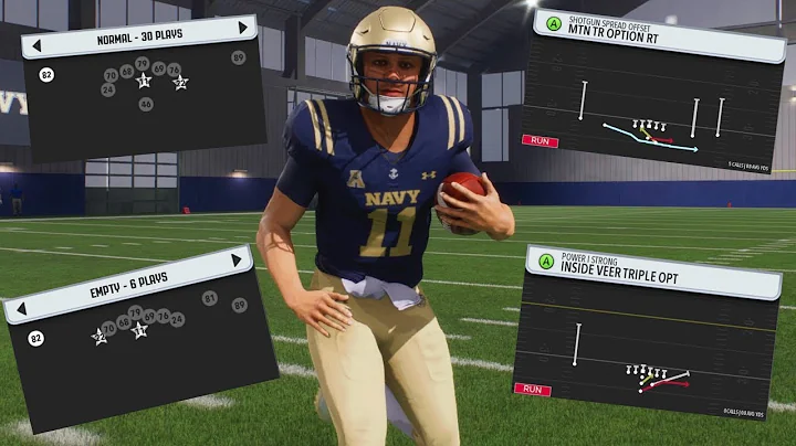 The Basics For Running Navy's Triple Option Offense! CFB26 Playbook Review