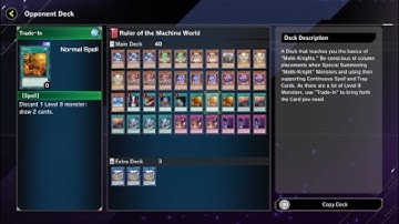 Yugioh MASTER DUEL: How To Beat The Mekk-Knights