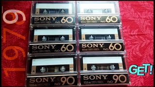 SONY FeCr 90 - 1979 | 🤘 cassette's III Type | made in Japan