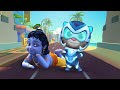 Talking Tom and Friends RUN Challenge! My Talking Tom Hero vs Little Krishna! WHO IS THE BEST?