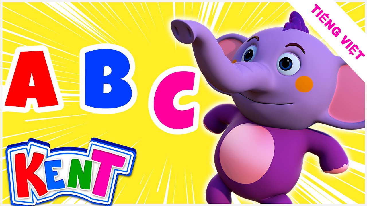 ⁣Bài hát ABC Phonics | ABC Phonics song | Nhạc thiếu nhi | Kent The Elephant