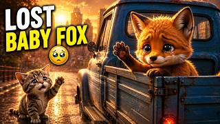 Tiny Fox Lost In The City… Until This Happened 🥺