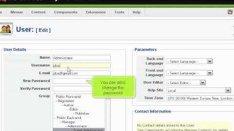 How to Change the Default Admin
