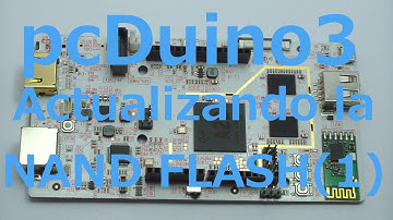 pcDuino3: Actualizando la NAND FLASH (1)