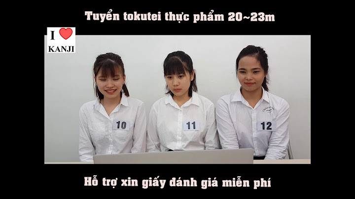 Cách xin giấy đánh giá tay nghề nhật bản