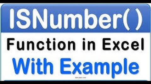 MS EXCEL ( ISNUMBER + MATCH FUNCTION )