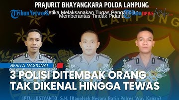 Tragedi di Way Kanan, Tiga Polisi Tewas Ditembak Orang Tak Dikenal Saat Gerebek Judi Sabung Ayam