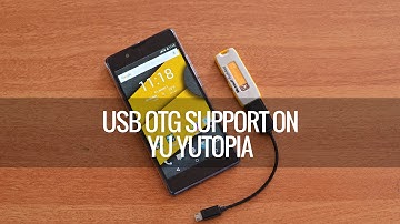 USB OTG Support on Yu Yutopia