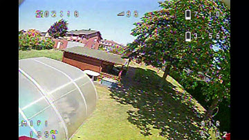 Racer X Twig 2,5" Toothpick 2S in the backyard - FPV Racing DVR