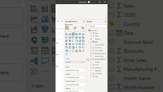 How to use the clustered bar chart visualization in #PowerBI #shorts