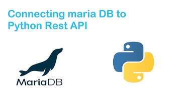 Connecting Rest api  built in python (pycharm) to Maria DB  performing  CRUD operation with  postman