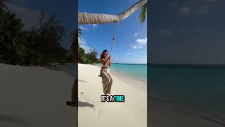 Swing your way into savings in the Maldives. 🔗in bio