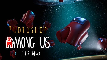 Among us | 3ds max, Photoshop | Realistified!