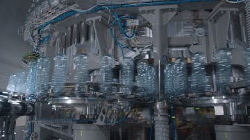 VILSA relies on the latest-generation KHS InnoPET FreshSafe stretch blow molding/coating block