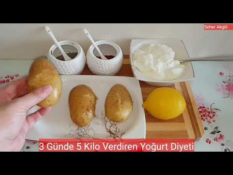 Video: 5 Adet Patates Diyet Yemeği