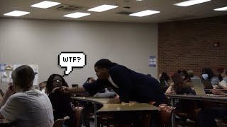 Obviously Cheating During College *FINAL* Exam!