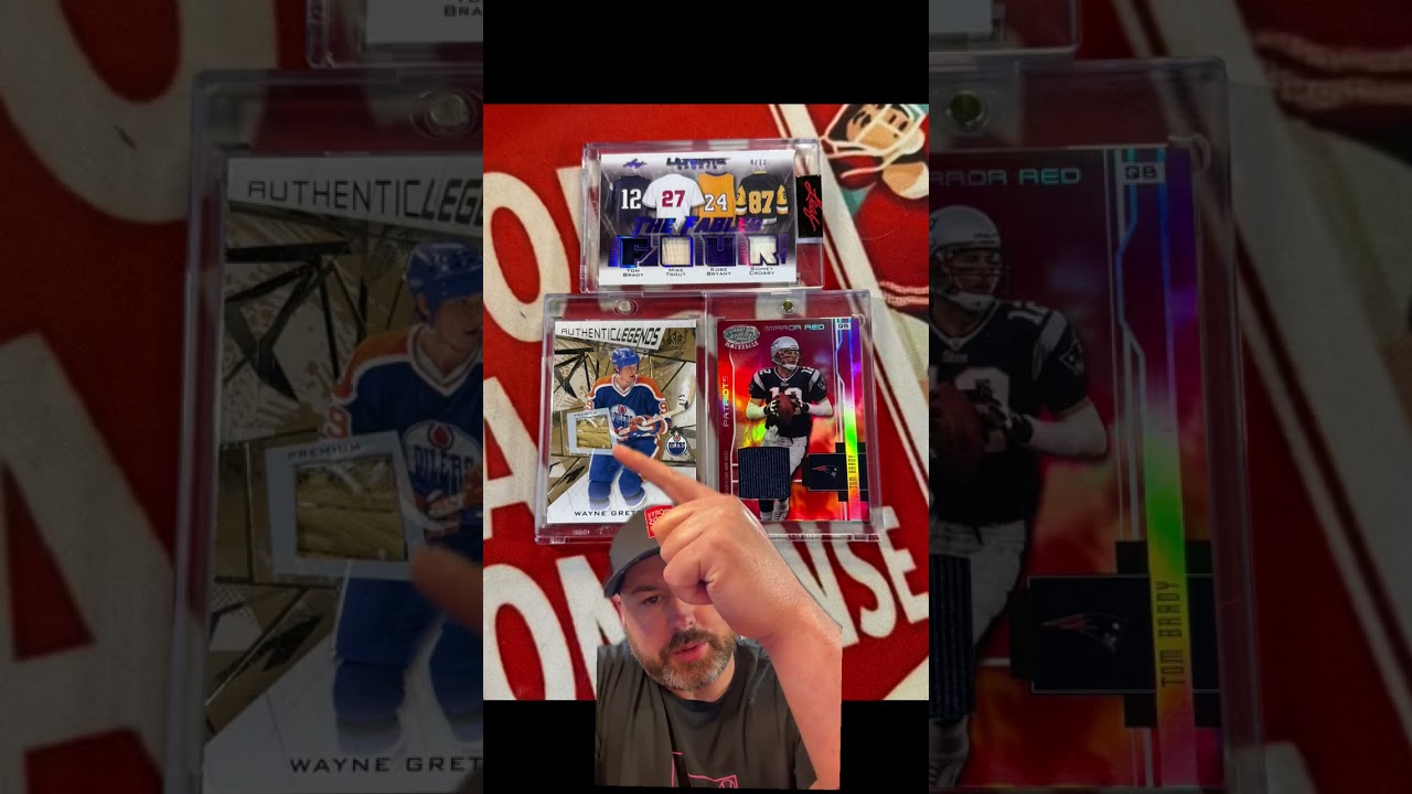 FOUR GOATS ON ONE CARD 🤯 (featured). Photo by Sports Cards Nonsense