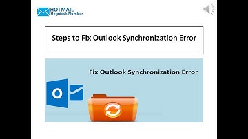 Outlook Synchronization Error | Steps to Fix 1-888-726-3195