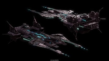 I tried modelling my own space battleship