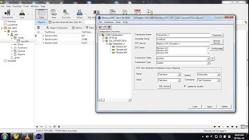 Connect Matrikon OPC Client ODBC to SQL server with random simulation data.