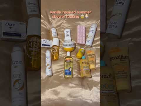 summer shower routine