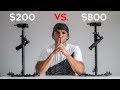 Glidecam dgs 800 vs flycam redking 200