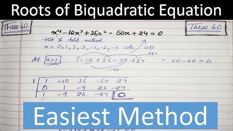 How to find roots of biquadratic equation || How to solve equation | Xtreme Learning | Xtreme Ankush