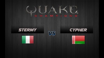 stermy vs Cypher | QC 1on1 QWC Qualifier #1 Europe