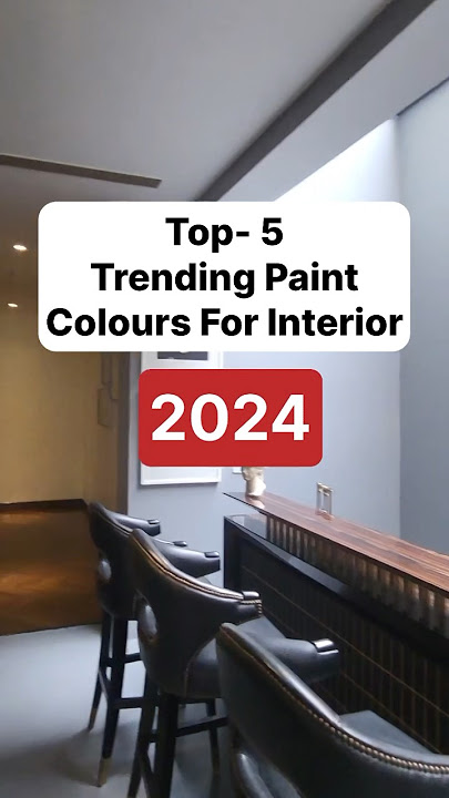 Best 2024 Paint Colours For Interior || Interior Paint Colours for Bedroom