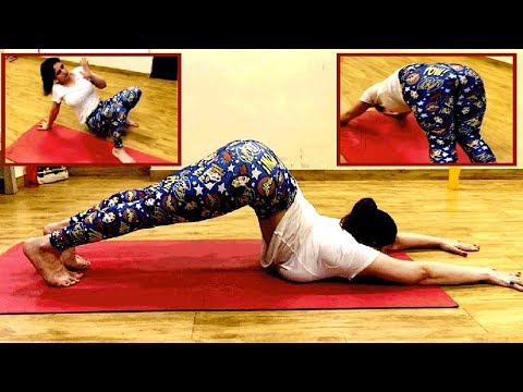 HOT Zareen Khan AMAZING Yoga Workout | Bollywood 2019
