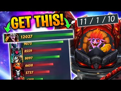 Getting #1 NETWORTH IS EASY - Best Farm Tips to CARRY (Any Role) - Dota 2 Timbersaw Guide