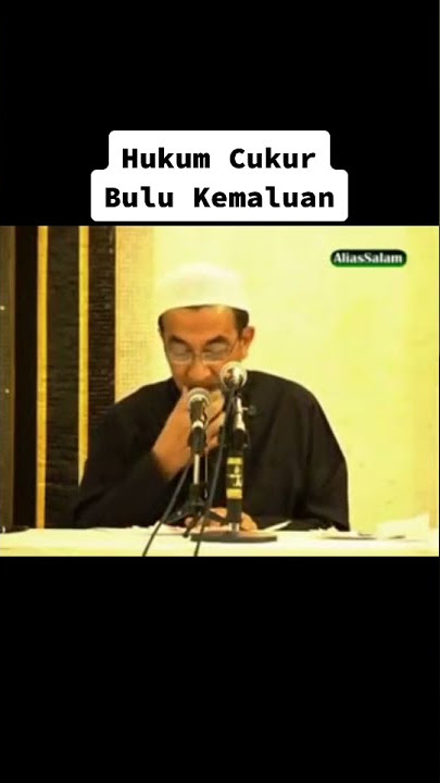 Hukum Cukur Bulu Kemaluan - Ustaz Azhar Idrus