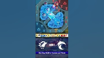 [Mini Map] ONIC vs TNC - Game 1 - Lower Bracket SF - MPL PH S16 Playoffs
