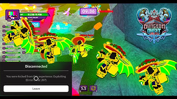 POV: Flying off the Map & Getting Kicked for Exploiting in Dungeon Quest Roblox
