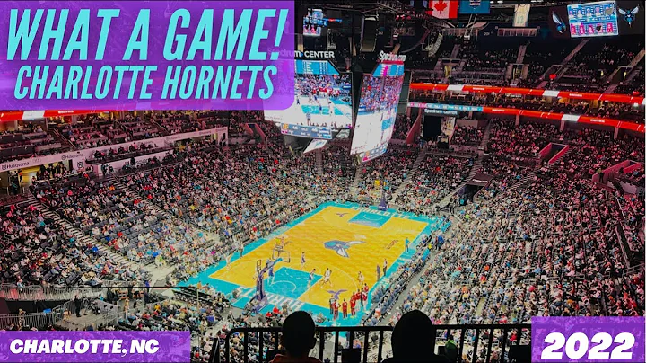 En Vild Charlotte Hornets Basketmatch i Charlotte, NC 2022