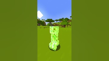 Minecraft: Biggest EXPLOSIONS of BEAUTIFUL creepers #Shorts