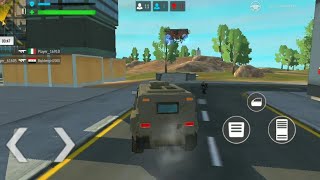 Cyber Gun new Action gameplay!! fire force free shooting survival 🔥 finally 😔 गाड़ी जल गई😭 screenshot 5