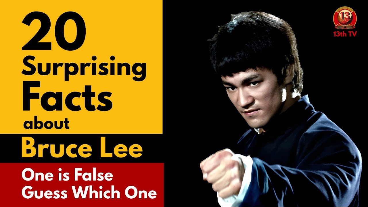 20 Strange Facts About Bruce Lee You Probably Didn't Know - YouTube